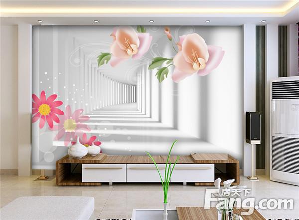 23款3D電視背景牆壁紙設計 客廳裝修成這樣美醉了 2016客廳裝修電視背景牆3D壁紙設計效果圖欣賞