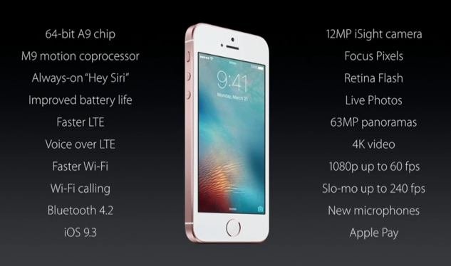 蘋果2016春季發表「新產品特點一次看完」，新的iPhone尺寸真的讓人太心動了！