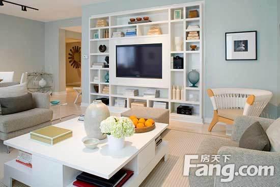 30款現代簡約客廳裝修效果圖 色彩家具搭配有玄機