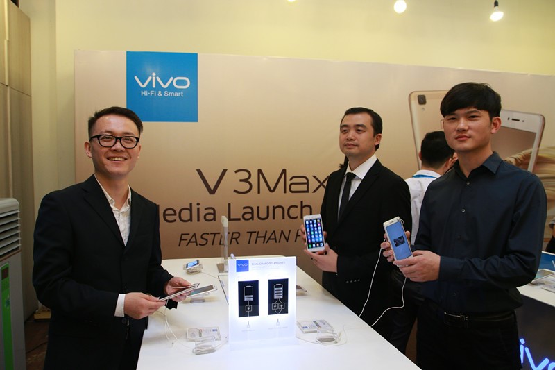 vivo V3MAX正式開賣! 充電5分鐘可聽歌2小時