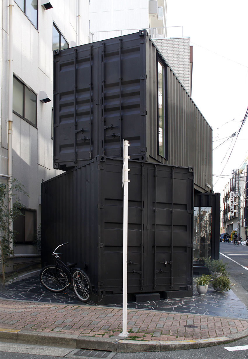 1 1坪狹小基地再生 東京型男貨櫃屋  活化狹小畸零地