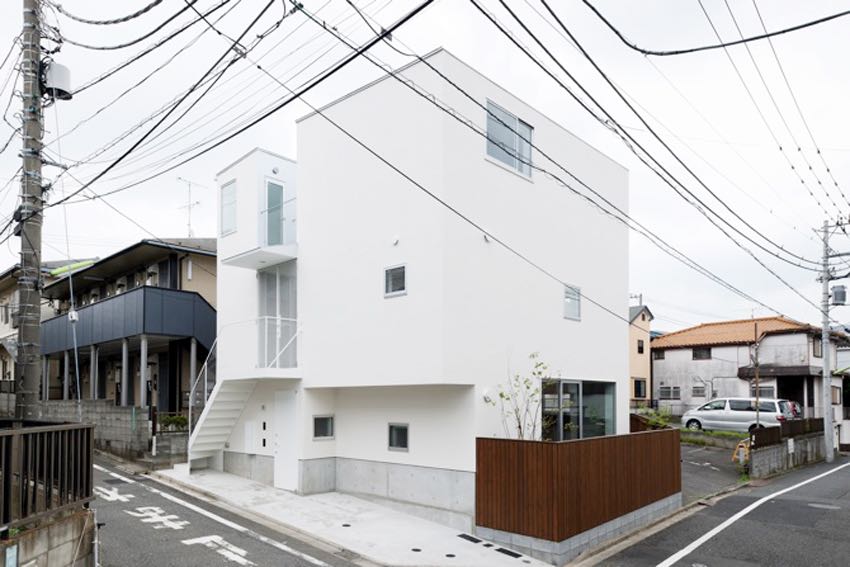 日本 44 坪開放卻又私密的現代住宅