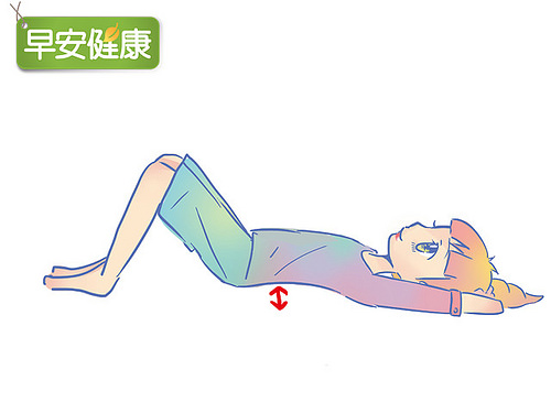 減緩坐骨神經痛！躺著就能做的6伸展運動