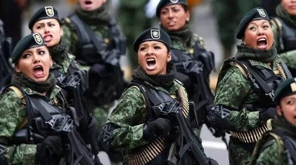 盤點各國娘子軍：美國最兇殘，墨西哥最彪悍，中國最帥