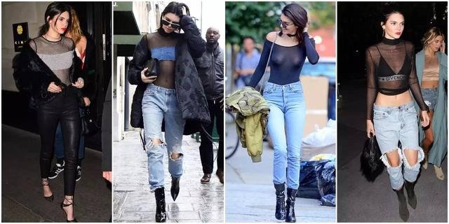 超模Kendall Jenner 親身示範50套私服穿搭