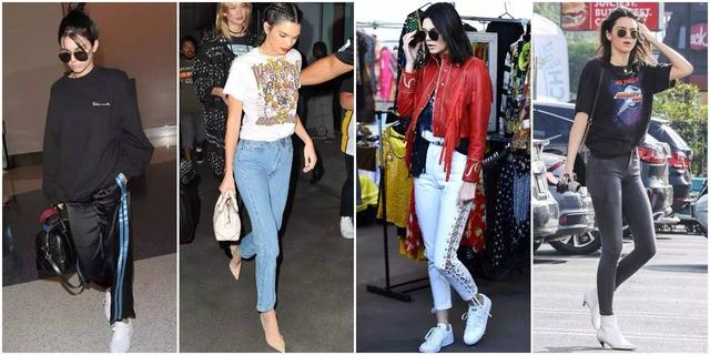 超模Kendall Jenner 親身示範50套私服穿搭