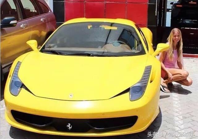 烏克蘭超模15歲出道,擁有50多輛超跑,背後的故事讓人佩服!