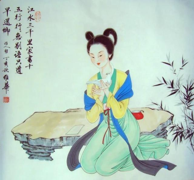 “一見傾心畫中人,疑似夢裡遇神仙”請欣賞陳維華作品!