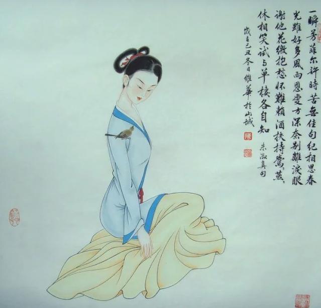 “一見傾心畫中人,疑似夢裡遇神仙”請欣賞陳維華作品!