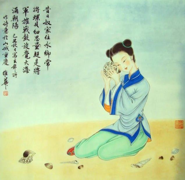 “一見傾心畫中人,疑似夢裡遇神仙”請欣賞陳維華作品!
