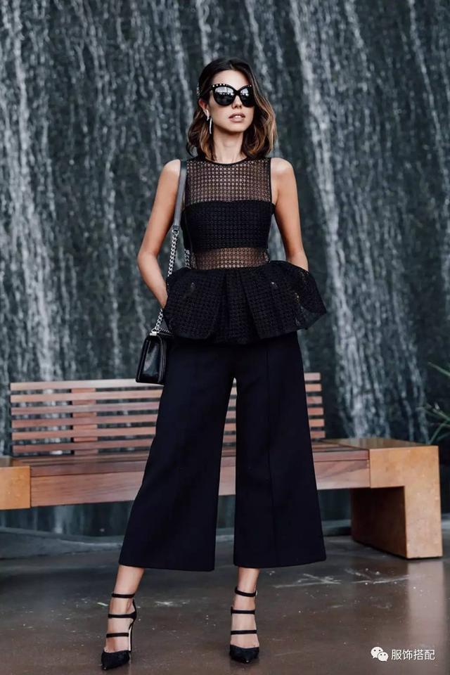 九分褲+高跟鞋,美得不要太過分!