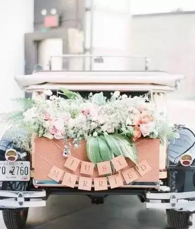 浪漫的複古婚禮花車，為你的婚禮珍藏