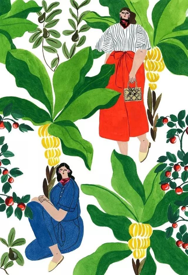 胖胖的模特,胖胖的插畫,胖胖的美!