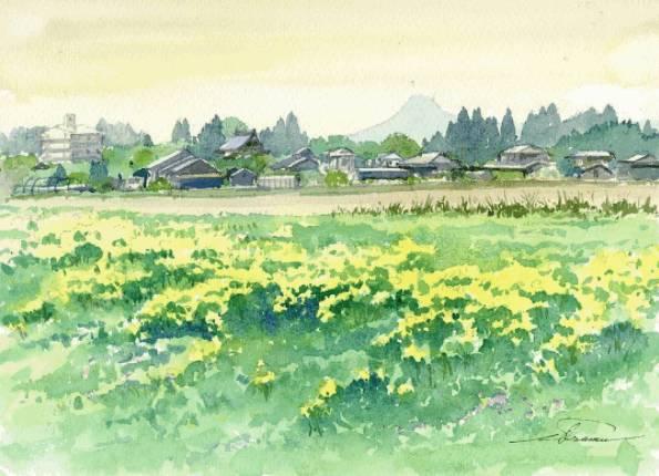 幾張畫帶你看遍日本鄉村風景！