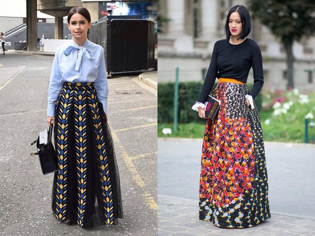 挑一件Printed Skirt,讓你今天氣勢與眾不同