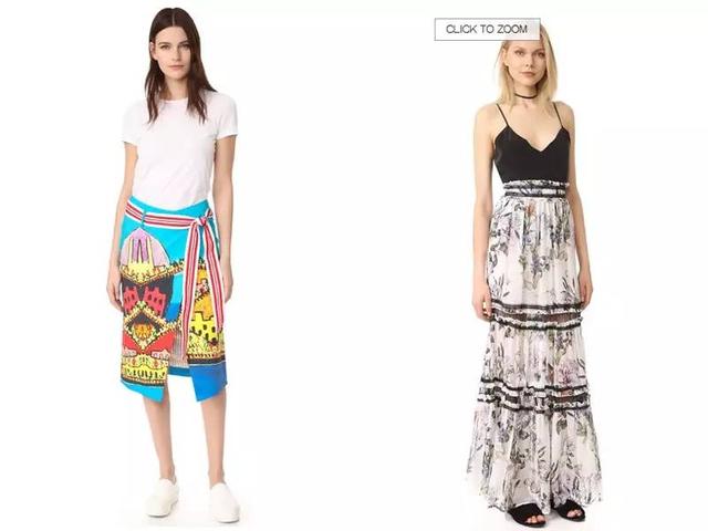 挑一件Printed Skirt,讓你今天氣勢與眾不同