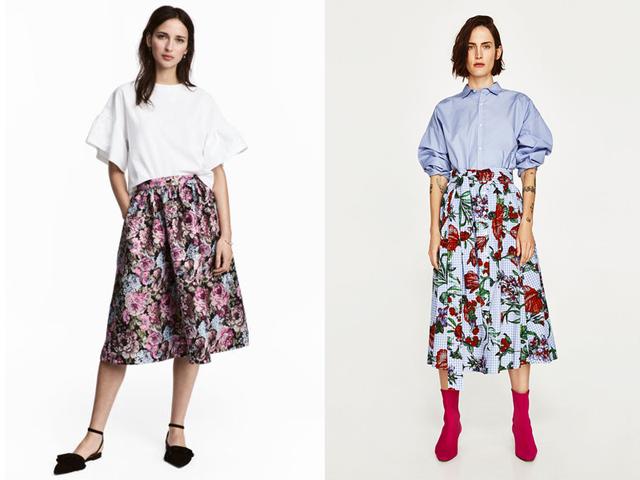 挑一件Printed Skirt,讓你今天氣勢與眾不同