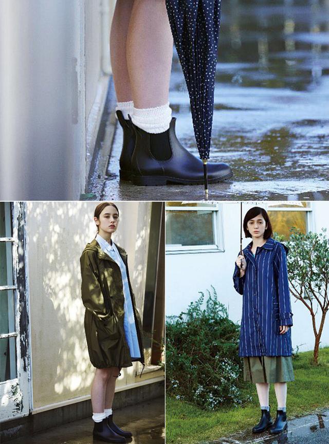 下雨天如何穿的時髦不狼狽,妹子們來看看怎麼搭配