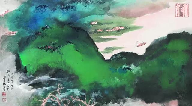 “最暢銷中國藝術家” 之張大千山水畫