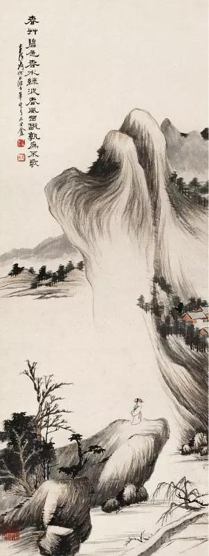 “最暢銷中國藝術家” 之張大千山水畫