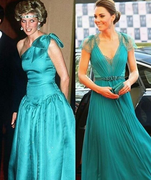 戴安娜VS凱特，一對跨世紀婆媳，一樣的王妃不一樣的時尚路