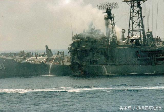 史上頭一遭！ 美國軍艦險被一架客機擊沉，奈何有苦卻說不出？