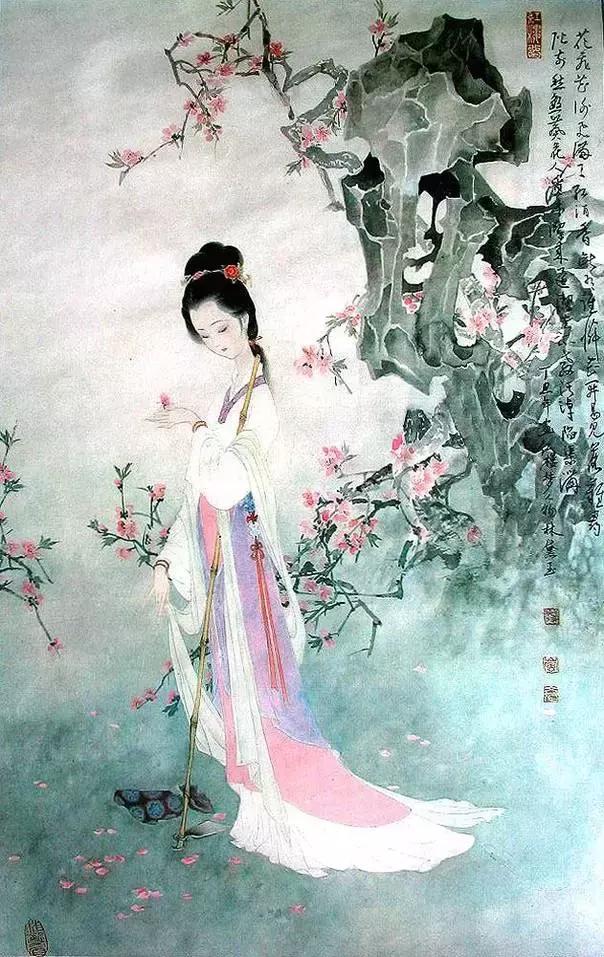 手繪《紅樓夢》人物圖,美呆了!