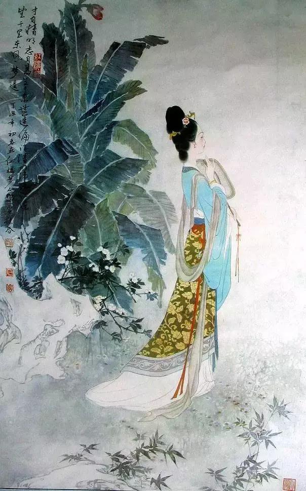 手繪《紅樓夢》人物圖,美呆了!