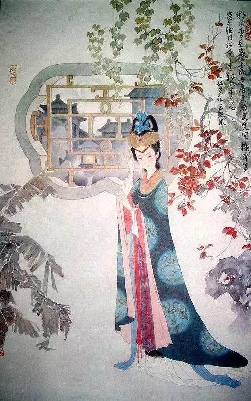 手繪《紅樓夢》人物圖,美呆了!
