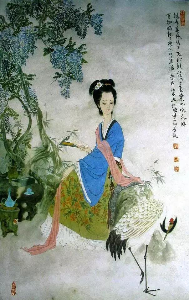 手繪《紅樓夢》人物圖,美呆了!