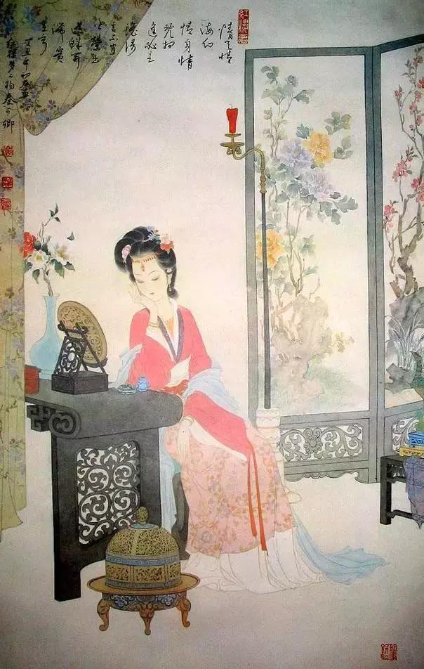 手繪《紅樓夢》人物圖,美呆了!