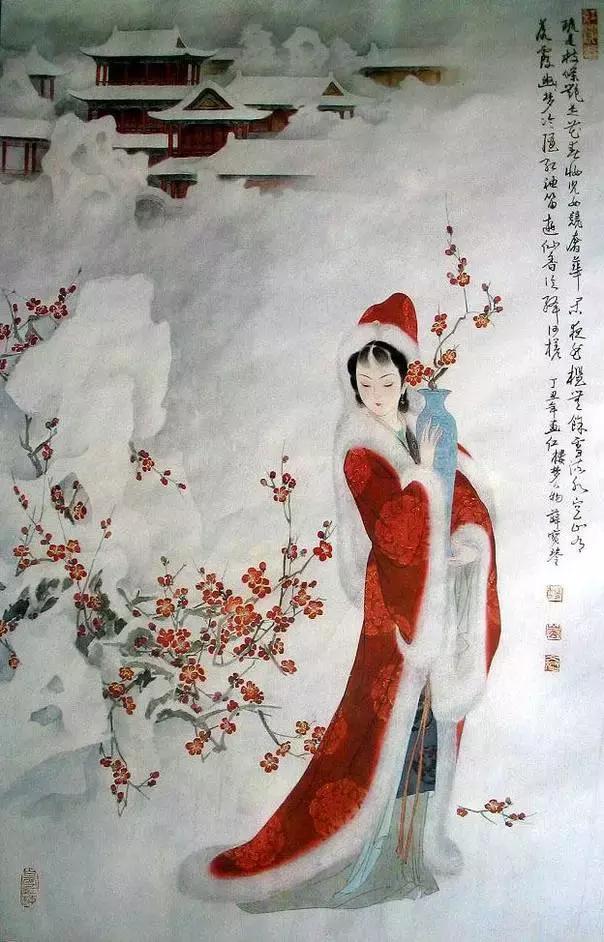 手繪《紅樓夢》人物圖,美呆了!