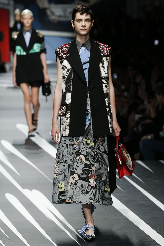 米蘭時裝週:Prada 2018春夏系列