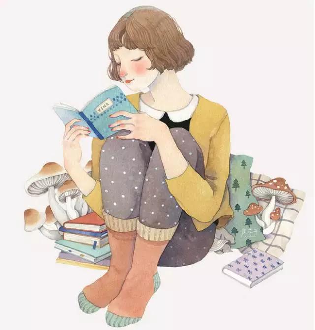 我們因為孤獨而看書，因為看書而不再孤獨