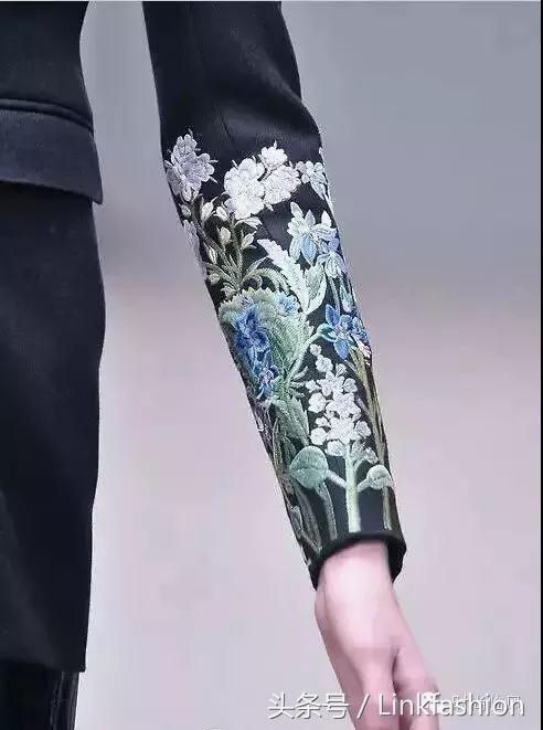 刺繡,今年秋冬很火