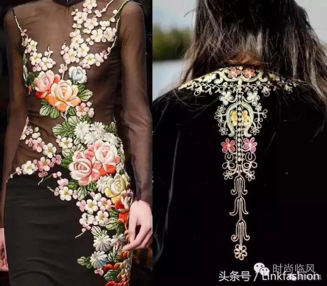 刺繡,今年秋冬很火