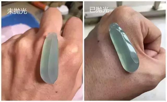 圖解翡翠拋光的全過程,從醜小鴨變白天鵝的過程