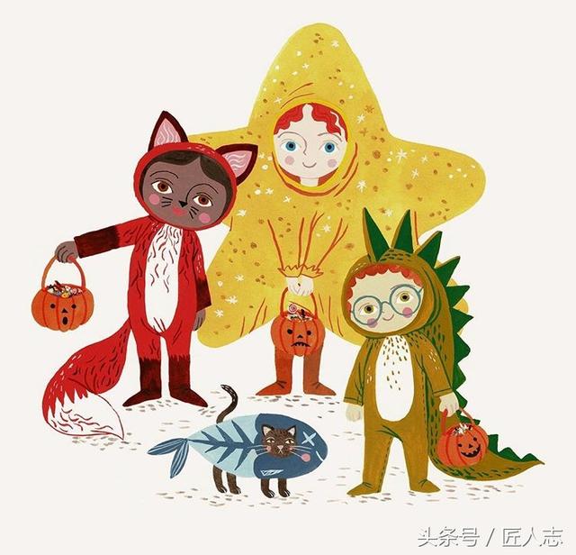 看到這樣的插畫,你的心情是怎樣的?