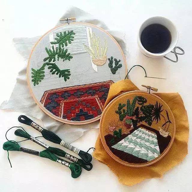 讓人眼花繚亂的“刺繡花藝”，你見過嗎？