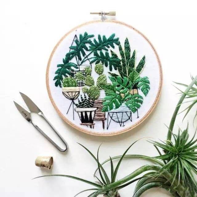 讓人眼花繚亂的“刺繡花藝”,你見過嗎?