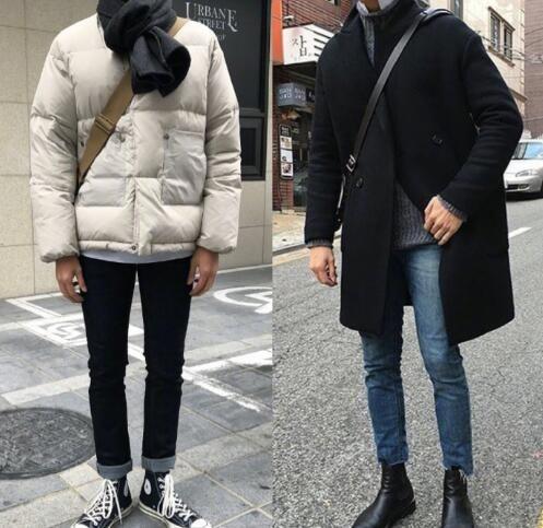 很實用的男生冬季穿搭範本，這樣的你男朋友你喜歡嗎？