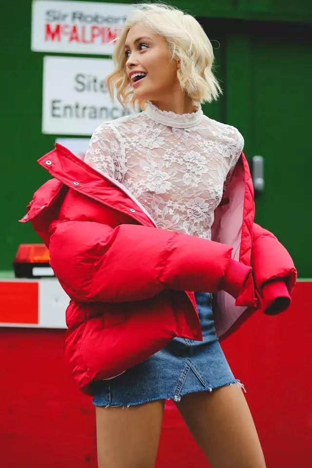 誰說羽絨服和時髦無緣? 穿對了你也能像超模一樣美