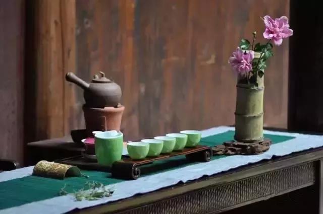 禪花與茶花