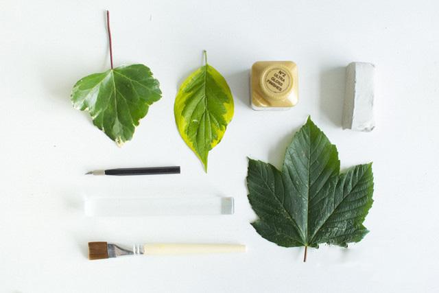 DIY一個粘土樹葉盤，留住樹葉美麗的脈絡