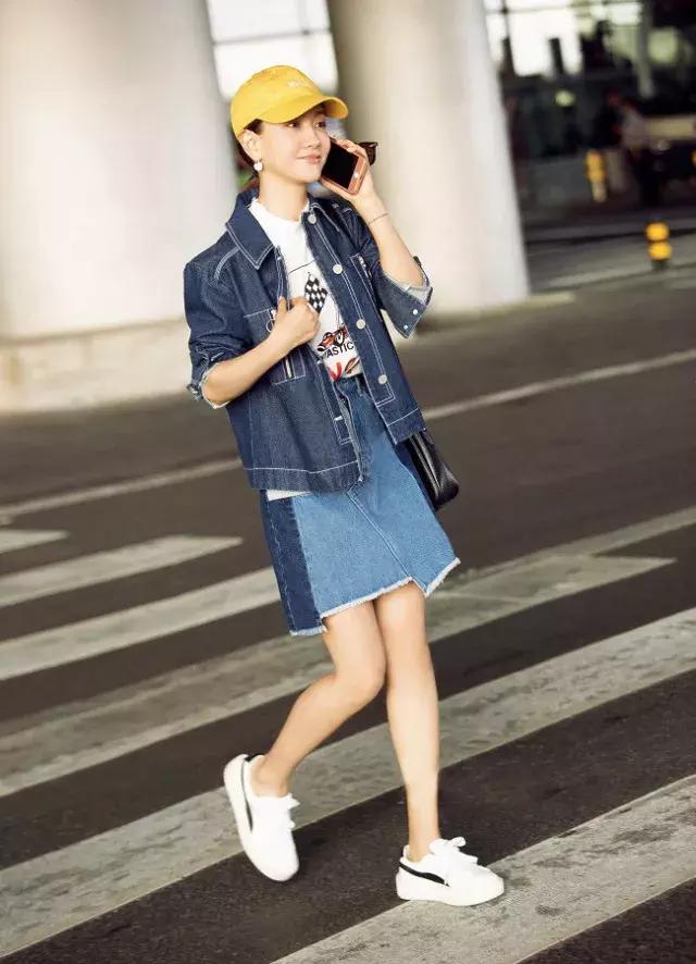 史上最全的牛仔外套搭配攻略! 國民妹妹把牛仔穿出了仙女範兒~