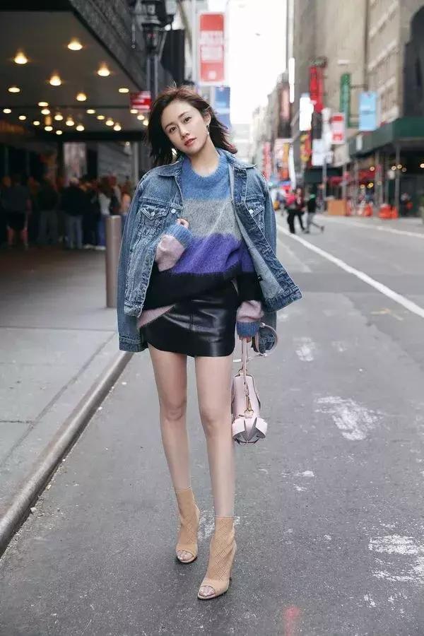 史上最全的牛仔外套搭配攻略! 國民妹妹把牛仔穿出了仙女範兒~