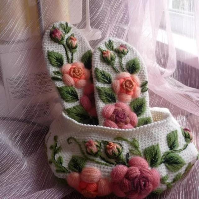 【編織技巧】| 用毛線刺繡竟然美翻天,詳細教程統統教給你!