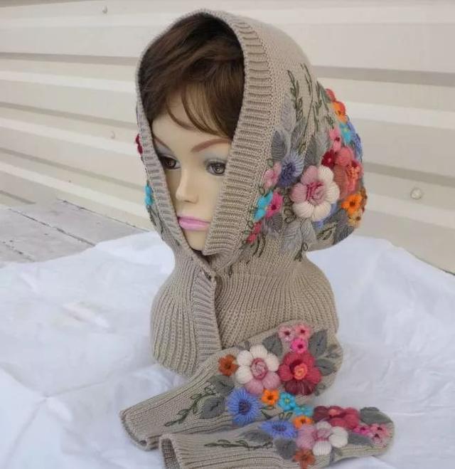 【編織技巧】| 用毛線刺繡竟然美翻天,詳細教程統統教給你!