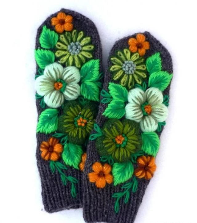 【編織技巧】| 用毛線刺繡竟然美翻天,詳細教程統統教給你!