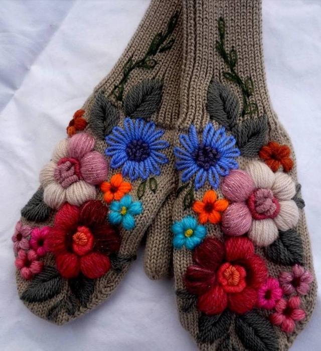 【編織技巧】| 用毛線刺繡竟然美翻天,詳細教程統統教給你!